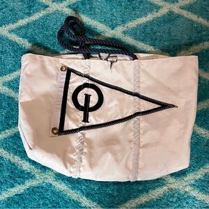 RARE Opti Sea Bag large white Tote Bag